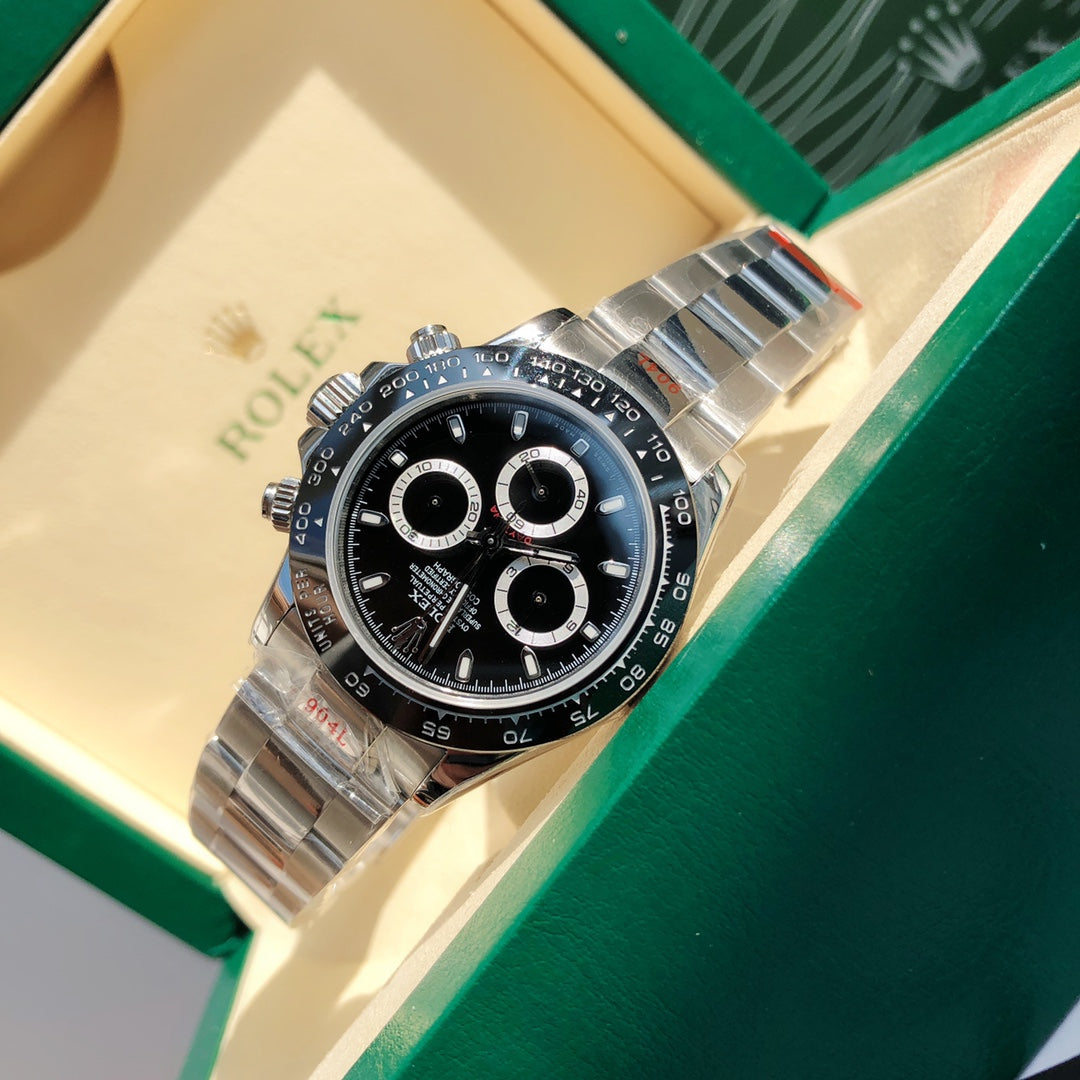 롤렉스 코스모그래프 데이토나 블랙 다이얼 오이스터스틸 40mm