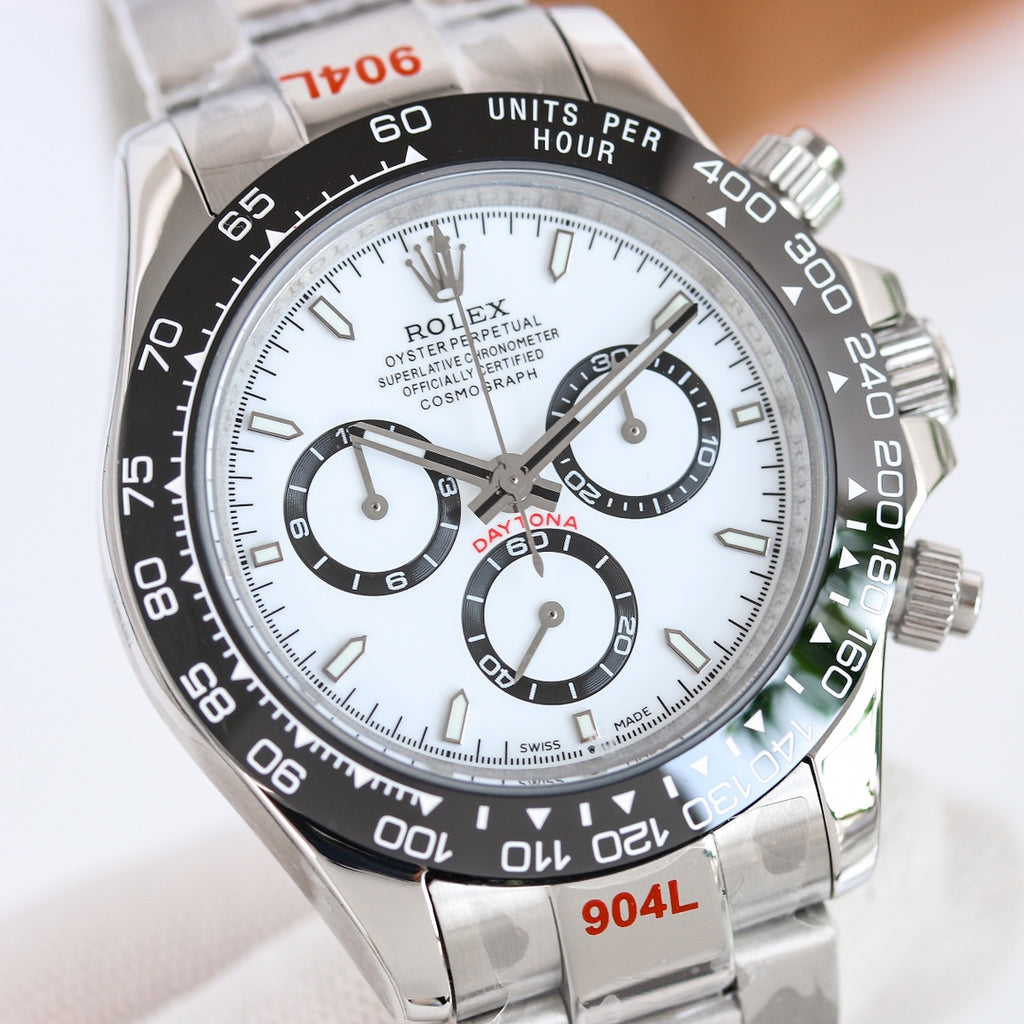 롤렉스 코스모그래프 데이토나 화이트 다이얼 오이스터스틸 40mm