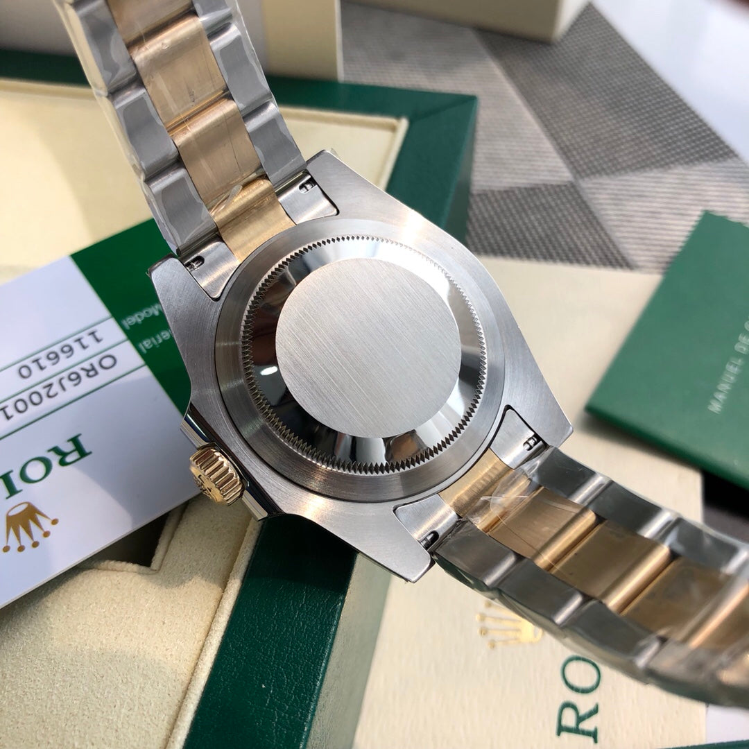 롤렉스 서브마리너 데이트 '흑콤' 41mm 블랙 다이얼 블랙 세라크롬 베젤 오이스터 브레슬릿