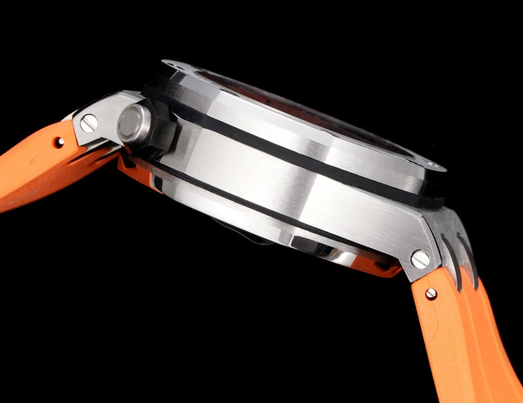 오데마피게 로얄오크 오프쇼어 다이버 크로노그래프 오렌지 42mm