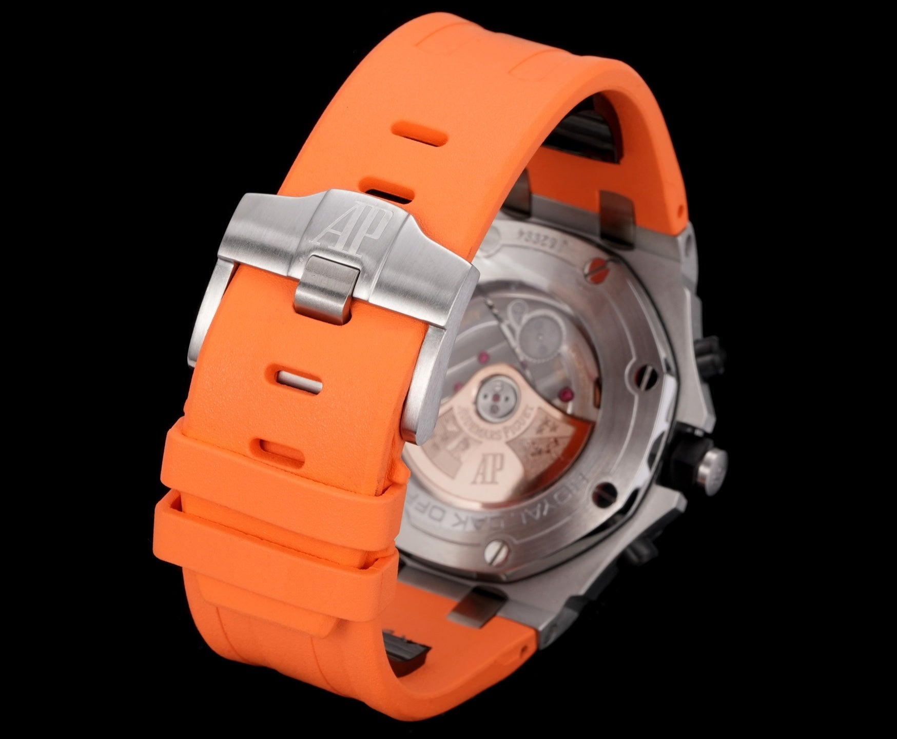 오데마피게 로얄오크 오프쇼어 다이버 크로노그래프 오렌지 42mm