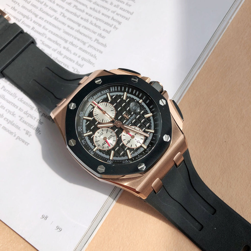오데마피게 로즈골드 로얄오크 오프쇼어 44mm 금통