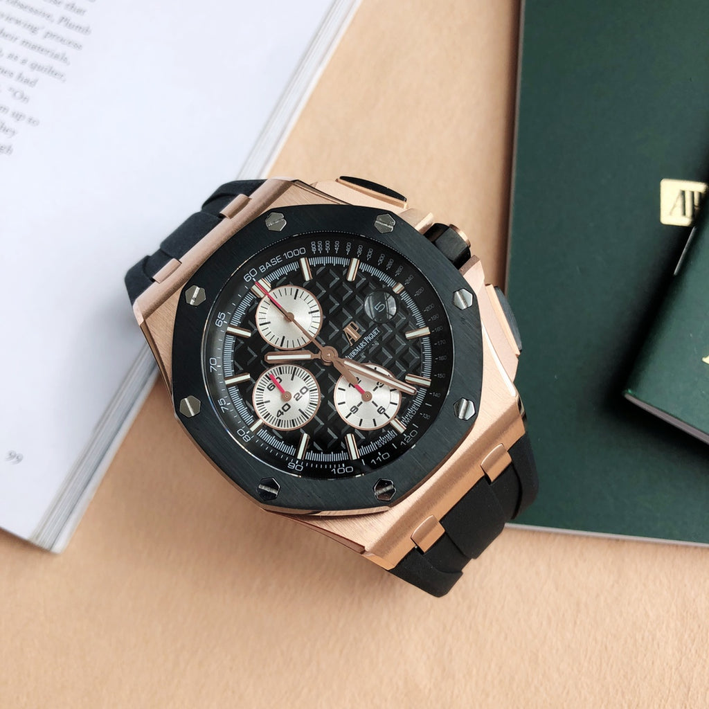 오데마피게 로즈골드 로얄오크 오프쇼어 44mm 금통