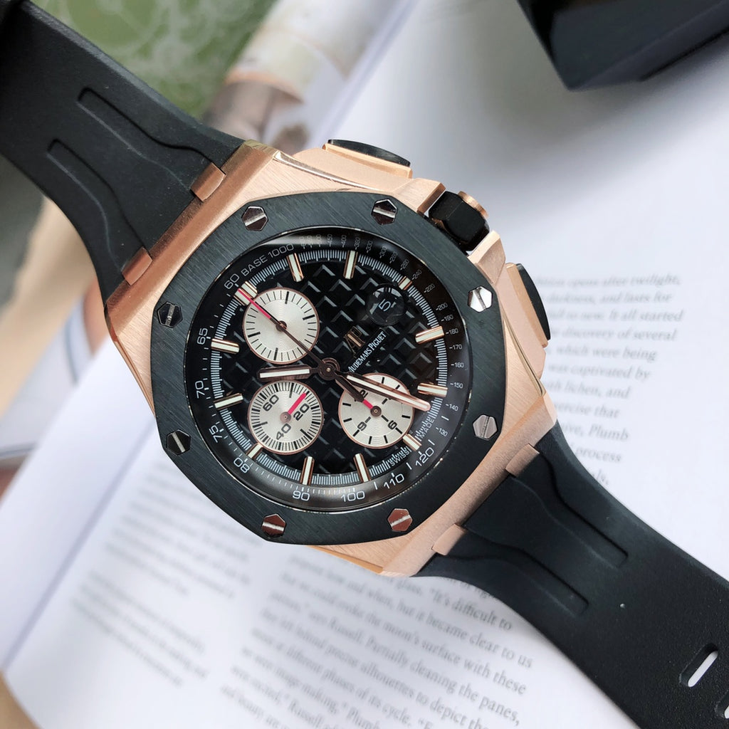 오데마피게 로즈골드 로얄오크 오프쇼어 44mm 금통