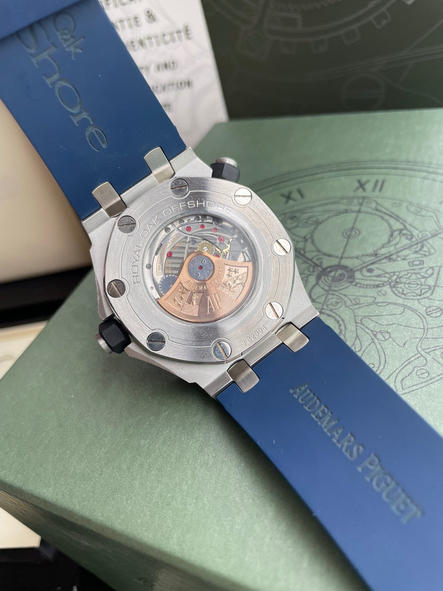 오데마피게 블루 로얄오크 오프쇼어 42mm 다이버