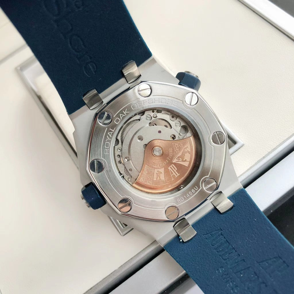 오데마피게 로얄오크 오프쇼어 다이버 블루 옐로우 42mm 펑키 컬러