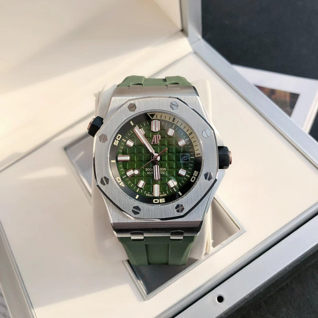 오데마피게 로얄오크 오프쇼어 다이버 카키그린 42mm