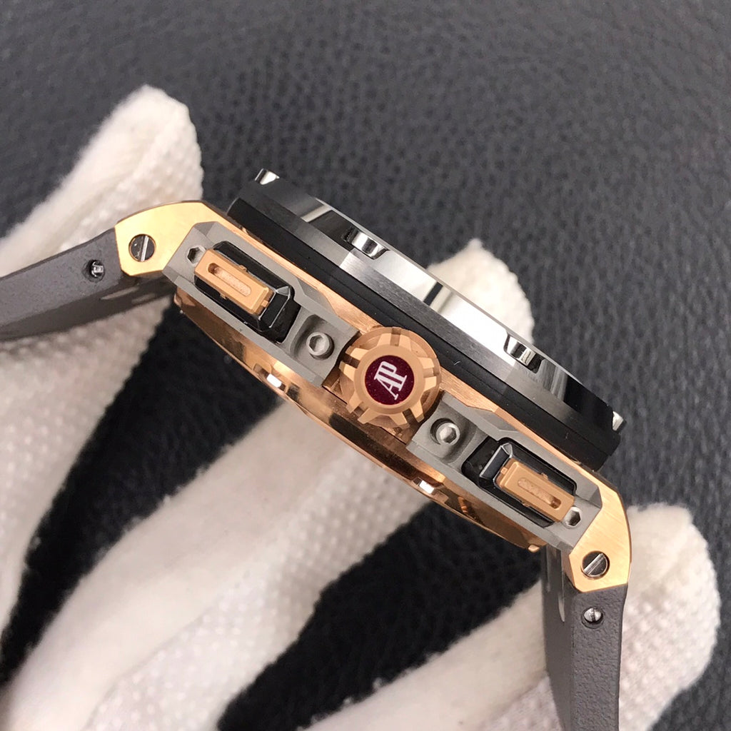 오데마피게 로즈골드 로얄오크 오프쇼어 44mm 슈마허