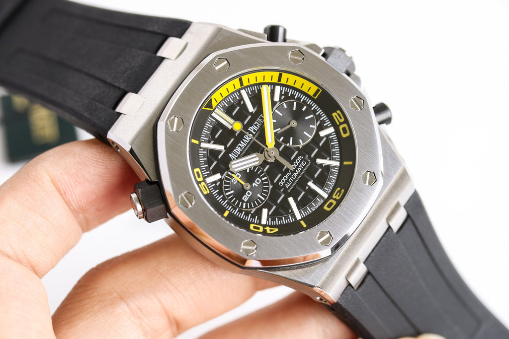오데마피게 로얄오크 오프쇼어 다이버 크로노그래프 검판 42mm