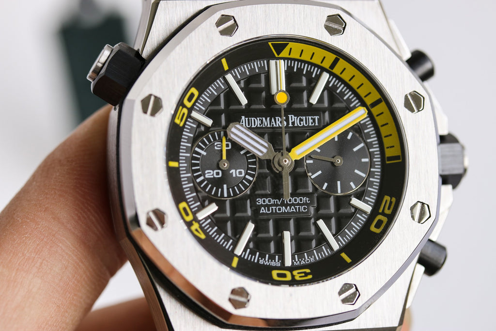 오데마피게 로얄오크 오프쇼어 다이버 크로노그래프 검판 42mm