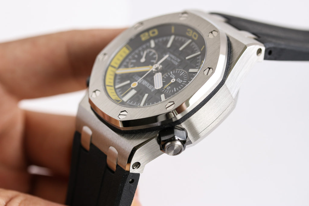 오데마피게 로얄오크 오프쇼어 다이버 크로노그래프 검판 42mm