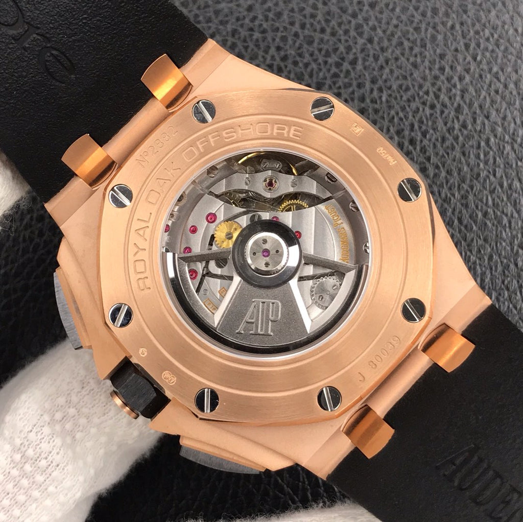 오데마피게 로즈골드 로얄오크 오프쇼어 44mm 검판