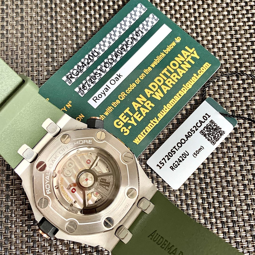 오데마피게 로얄오크 오프쇼어 다이버 카키그린 42mm