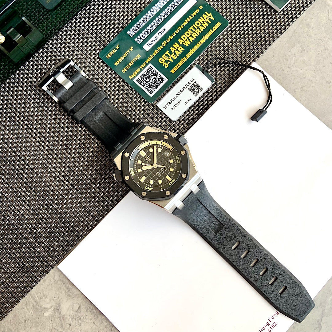 오데마피게 로얄오크 오프쇼어 다이버 검판 42mm