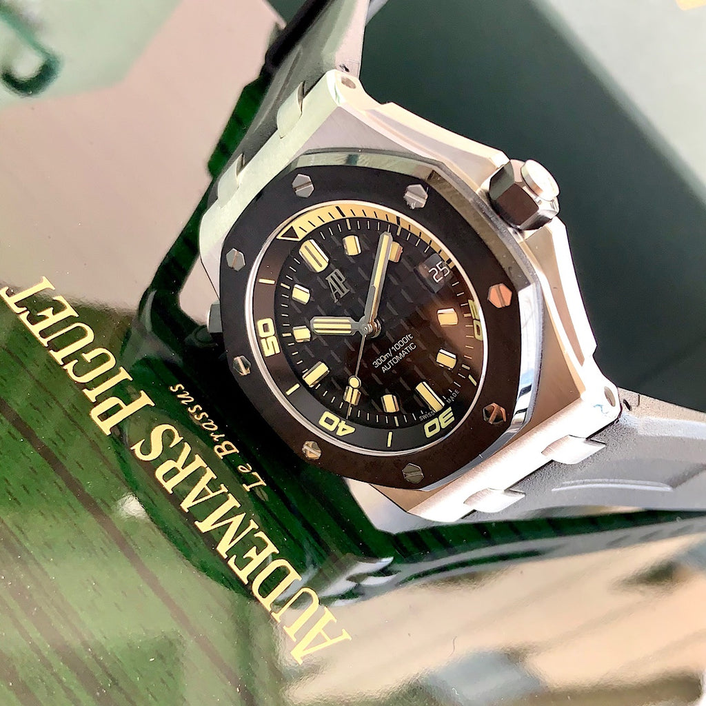 오데마피게 로얄오크 오프쇼어 다이버 검판 42mm