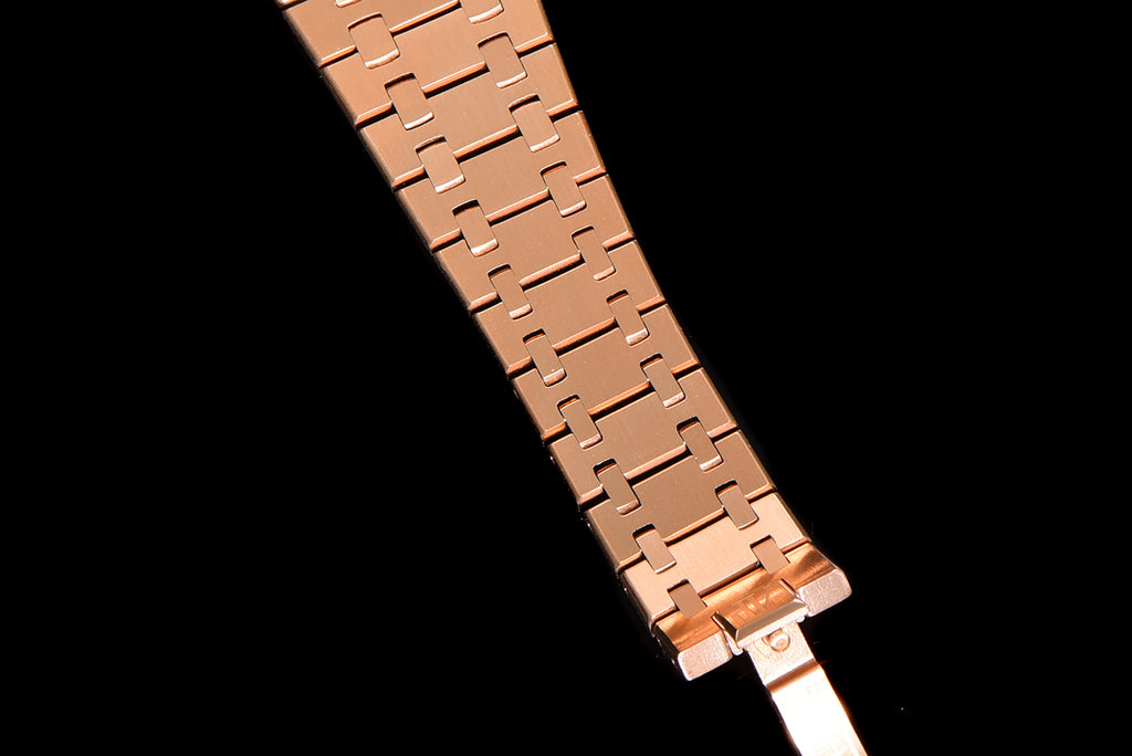 오데마피게 실버 로얄오크 38mm 로즈골드 금통