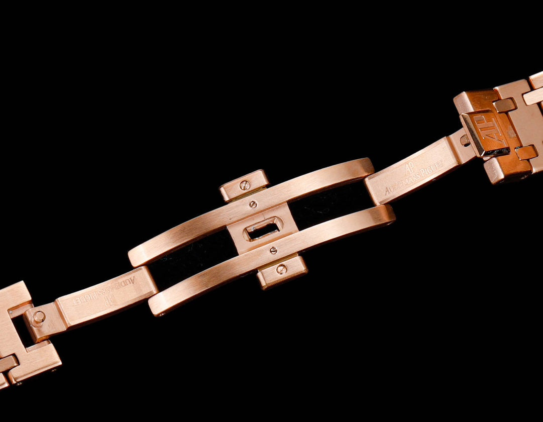 오데마피게 실버 로얄오크 38mm 로즈골드 금통