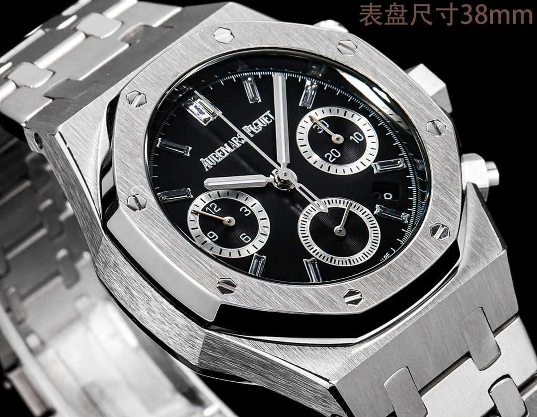 오데마피게 로얄오크 크로노그래프 검판 38mm