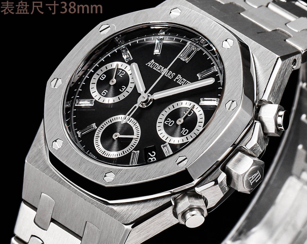 오데마피게 로얄오크 크로노그래프 검판 38mm