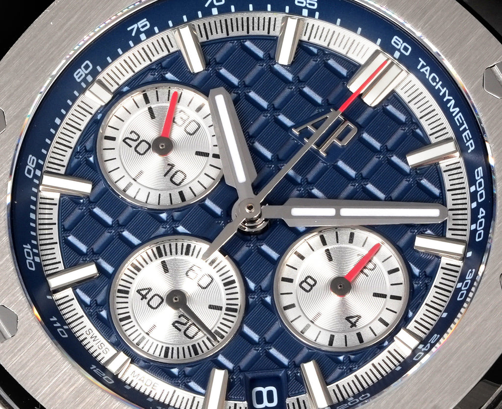 오데마피게 블루 로얄오크 오프쇼어 43mm 청판