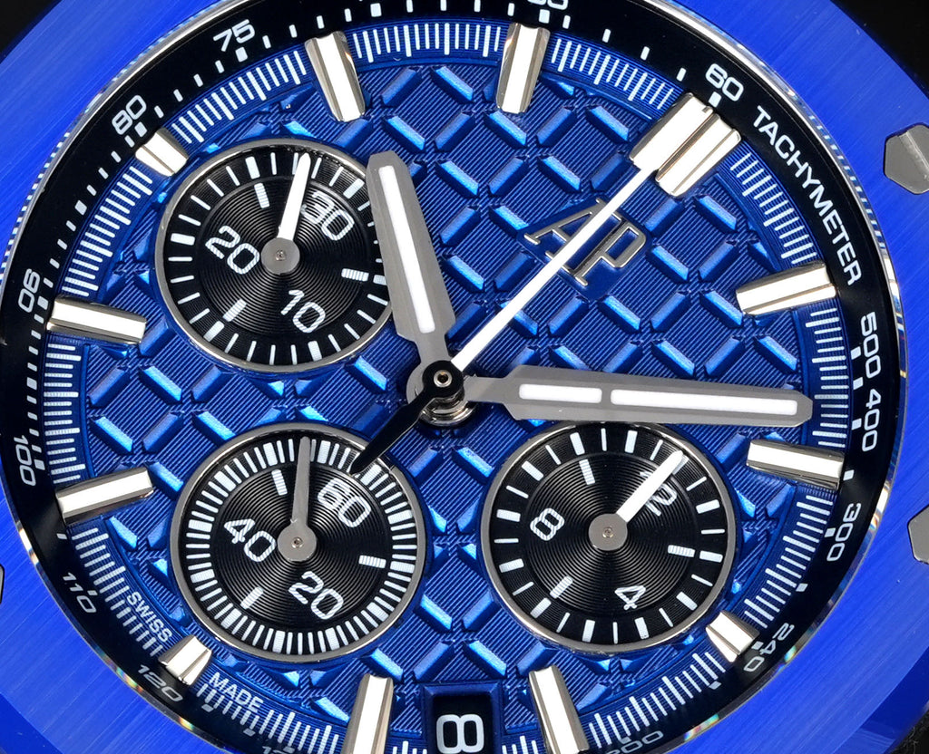 오데마피게 로얄오크 오프쇼어 블루 세라믹 43mm