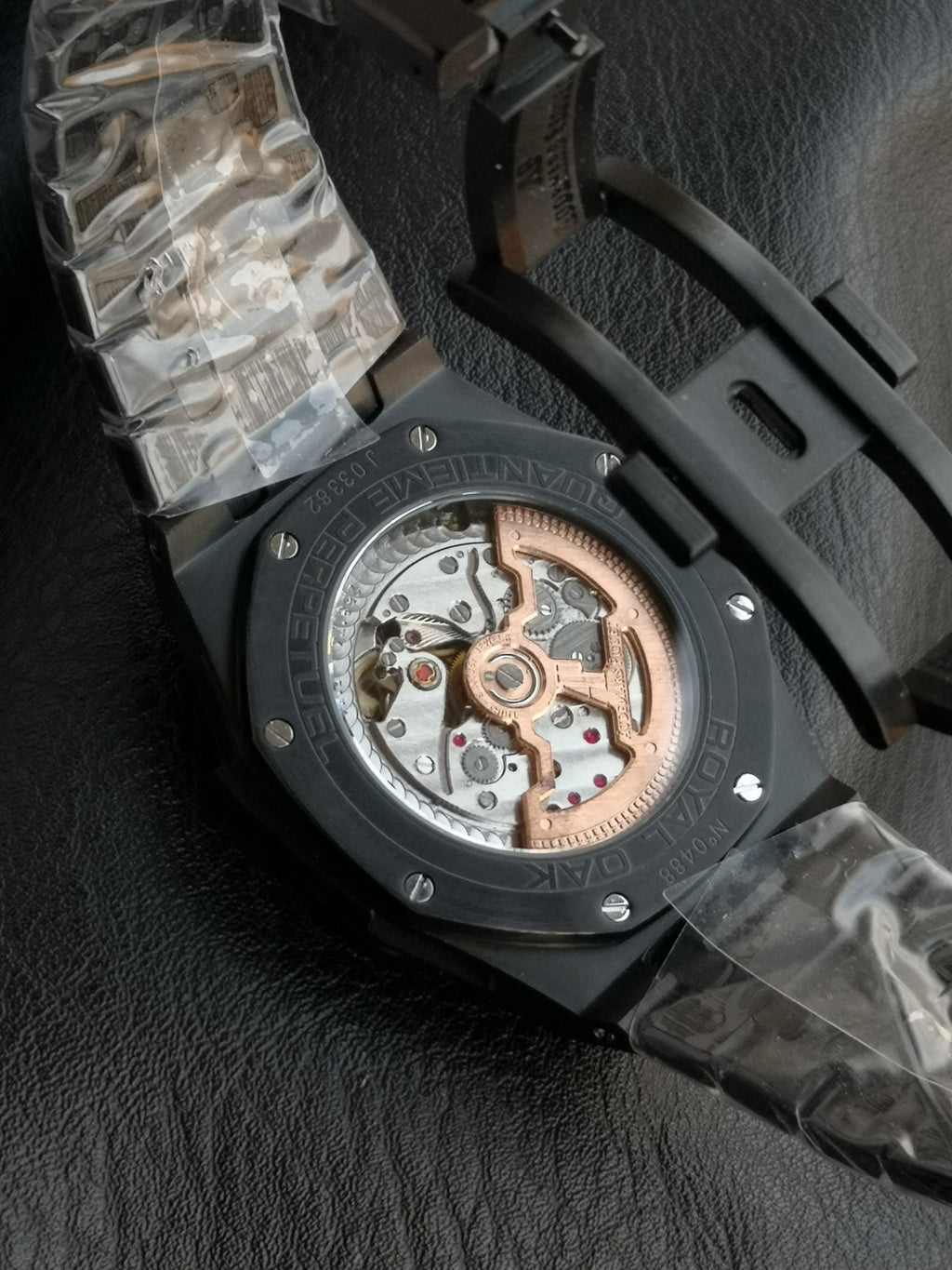 오데마피게 블랙 로얄오크 미닛 리피터 슈퍼소네리 42mm