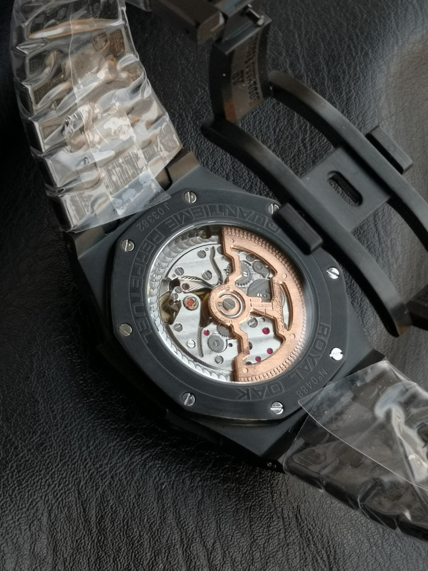 오데마피게 블랙 로얄오크 미닛 리피터 슈퍼소네리 42mm