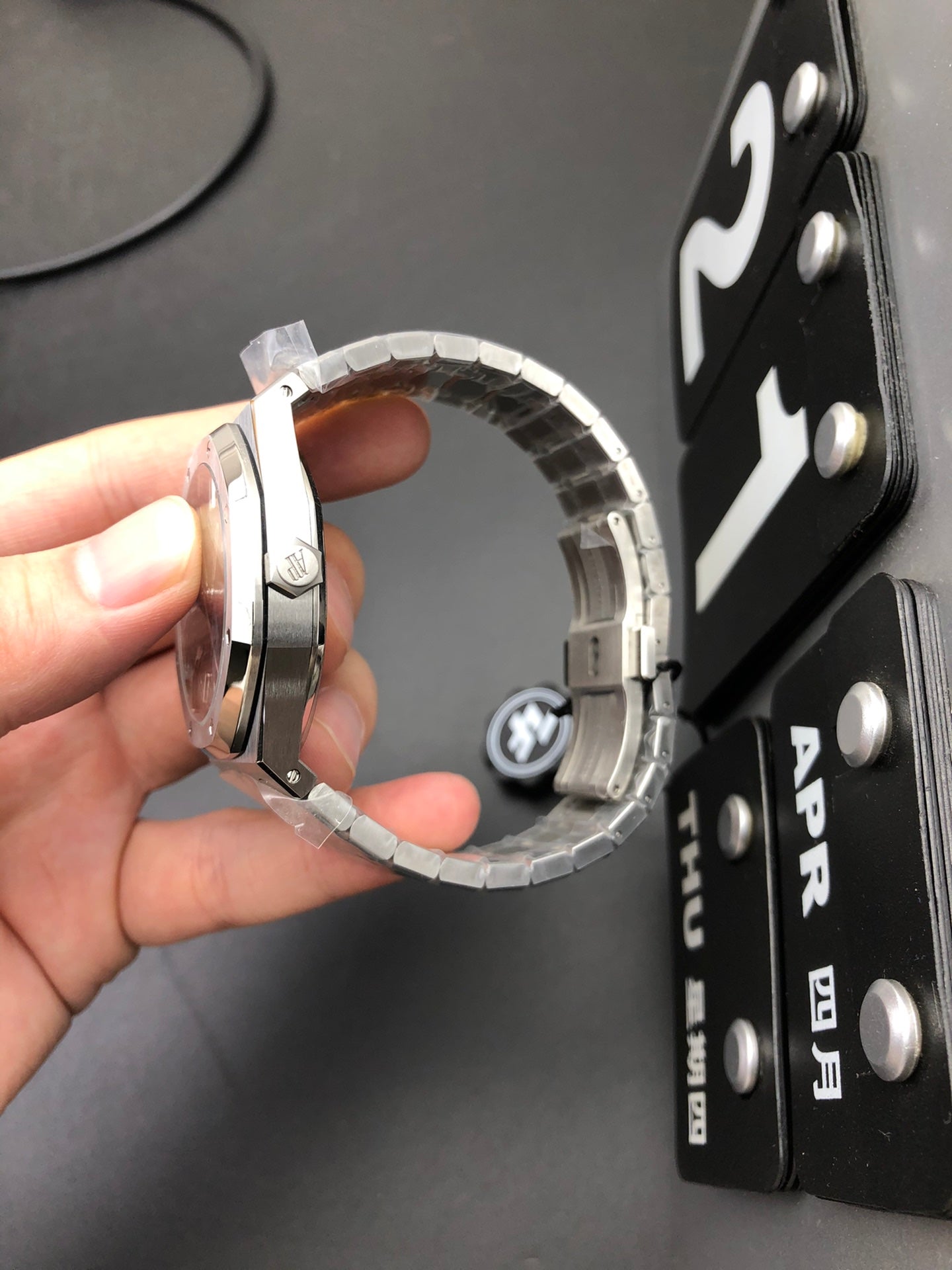 오데마피게 로얄오크 블루 41mm