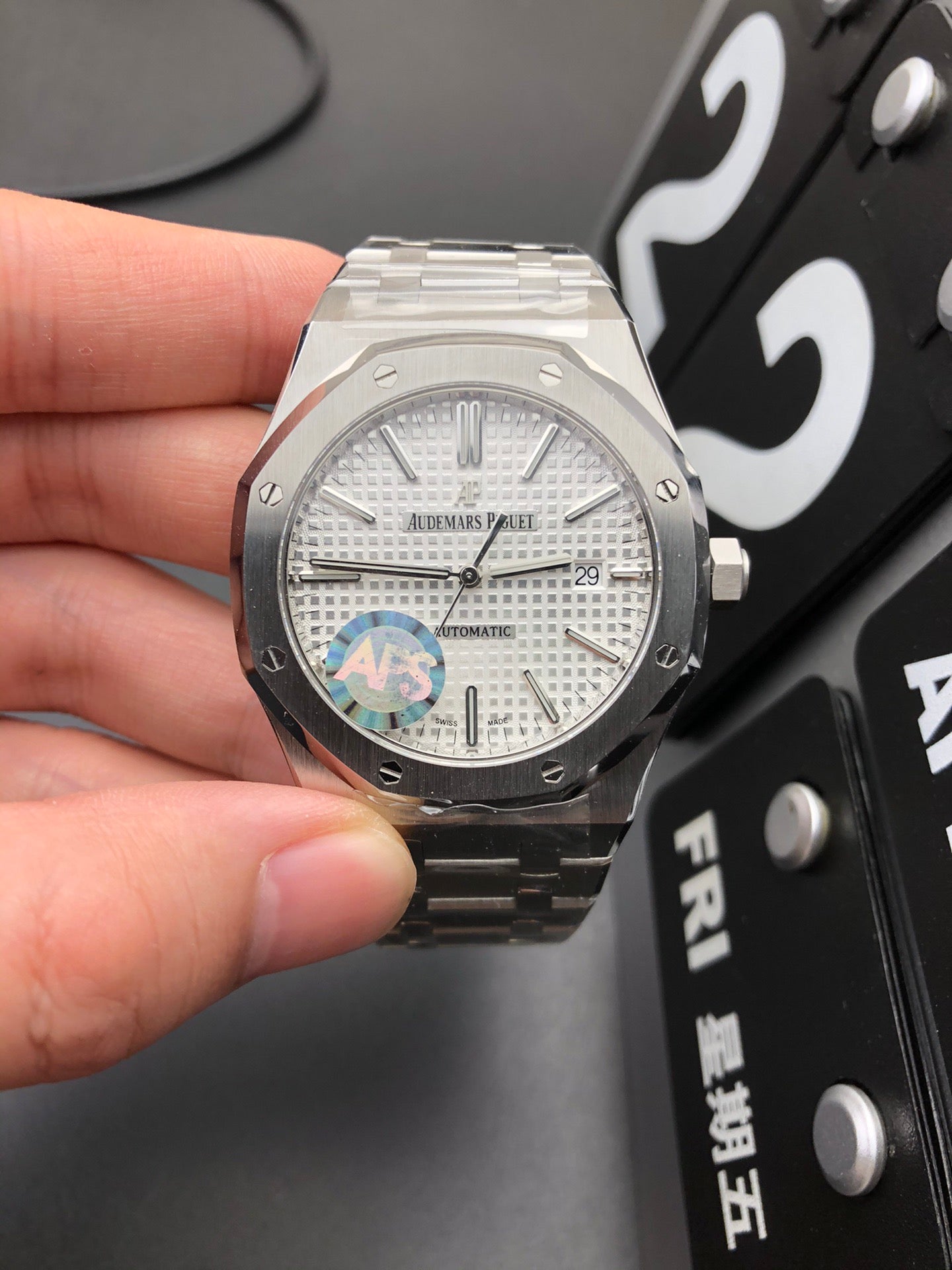 오데마피게 실버 로얄오크 41mm