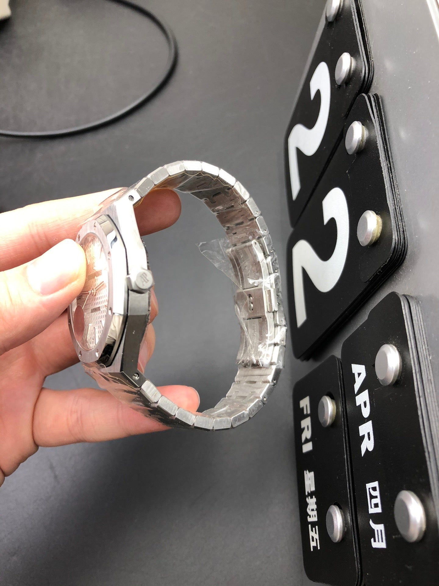 오데마피게 실버 로얄오크 41mm