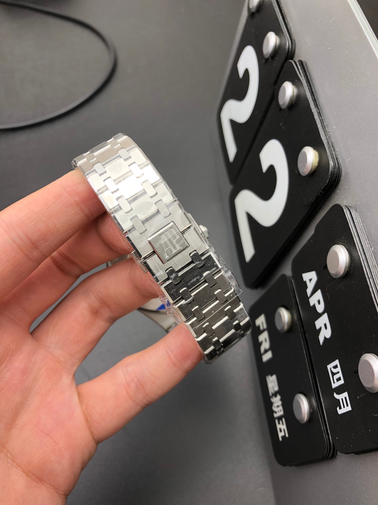 오데마피게 실버 로얄오크 41mm