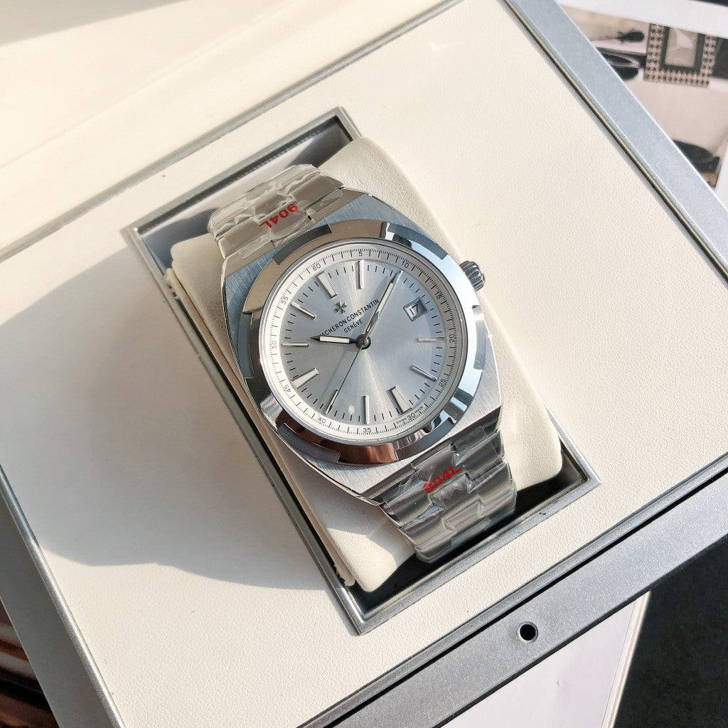바쉐론 콘스탄틴 오버시즈 실버 41mm 오버시즈