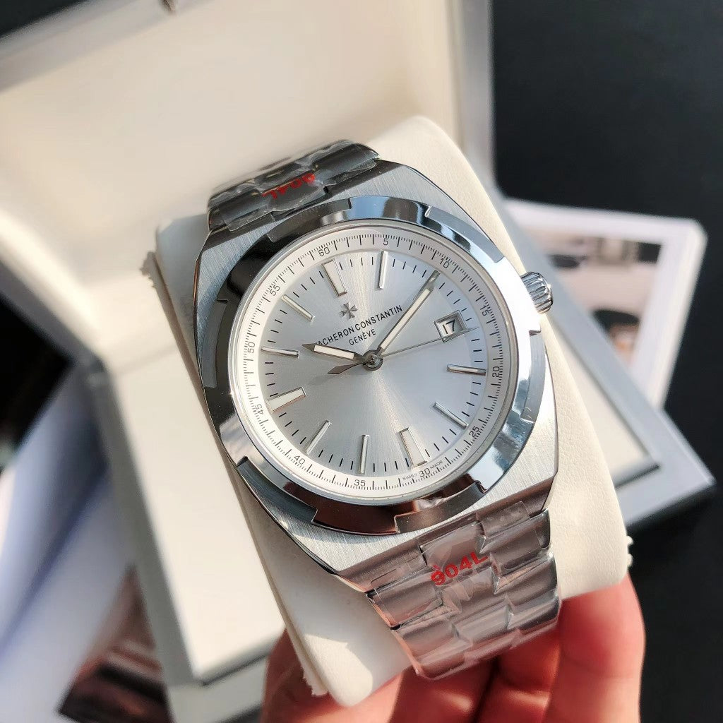 바쉐론 콘스탄틴 오버시즈 실버 41mm 오버시즈