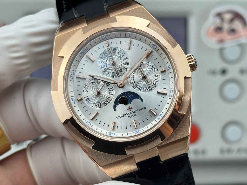 바쉐론 콘스탄틴 오버시즈 핑크 골드 41.5mm PPC 울트라씬
