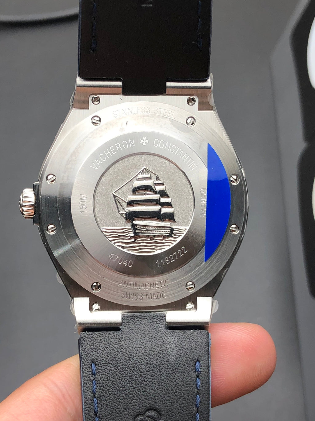 바쉐론 콘스탄틴 오버시즈 블루 42mm 오버시즈
