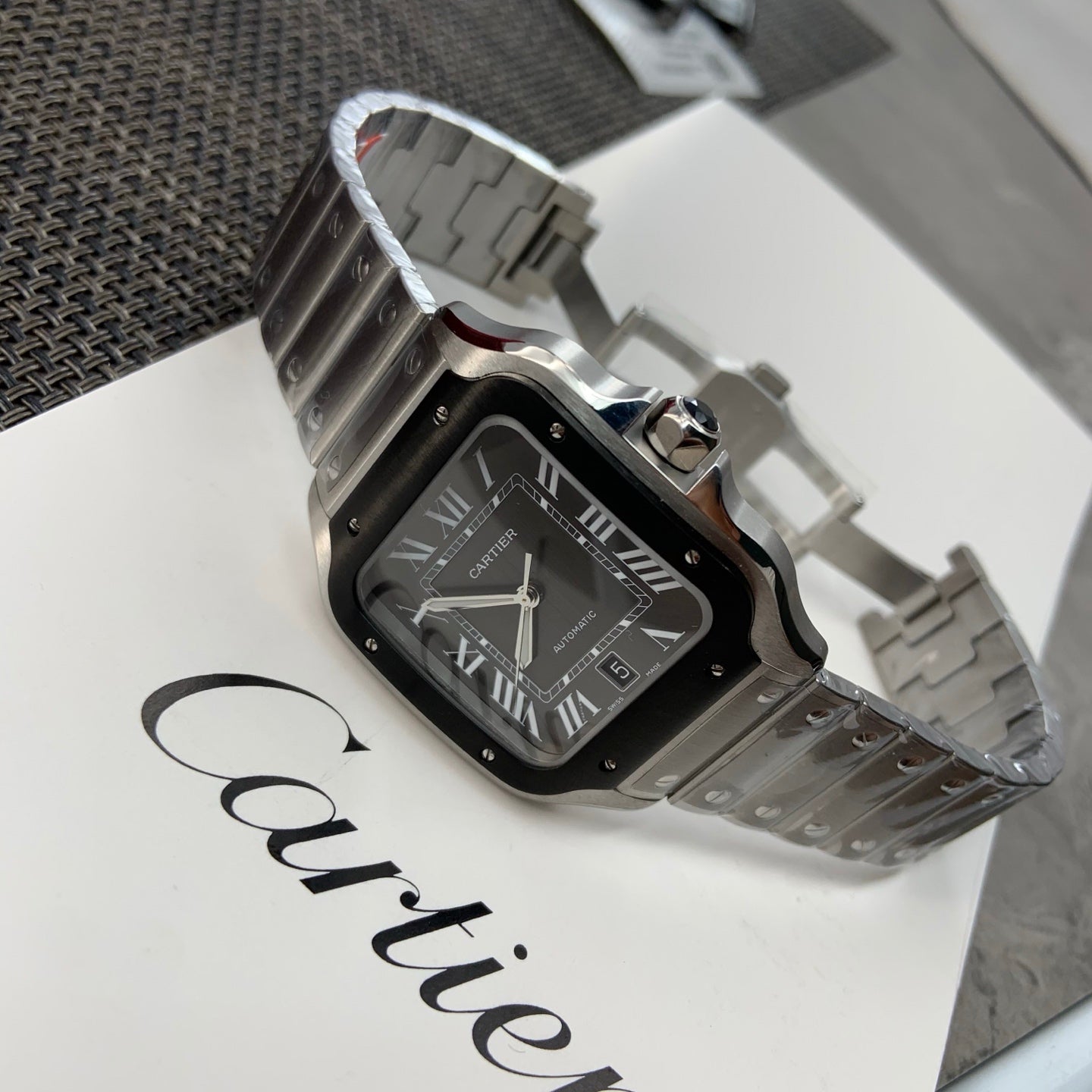 까르띠에 산토스 드 까르띠에 ADLC 블랙 40mm
