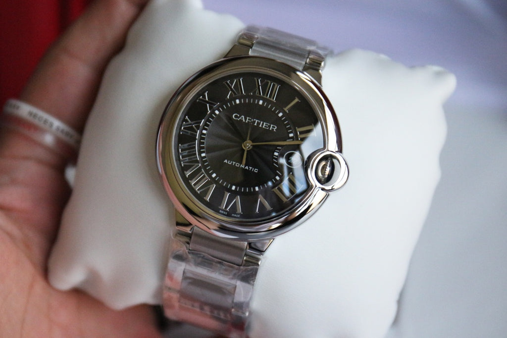 까르띠에 블랙 발롱블루 42mm