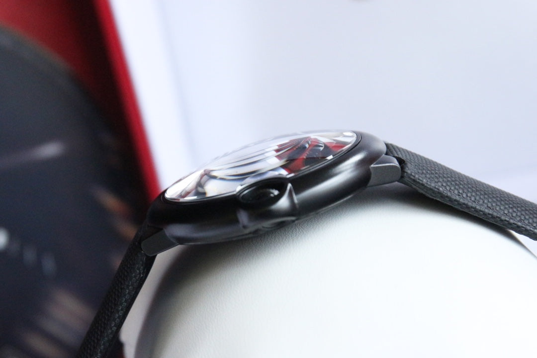 까르띠에 발롱 블루 42mm 카본 블랙
