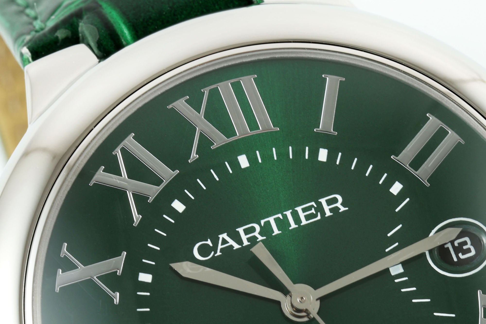 까르띠에 스틸 발롱블루 40mm 그린