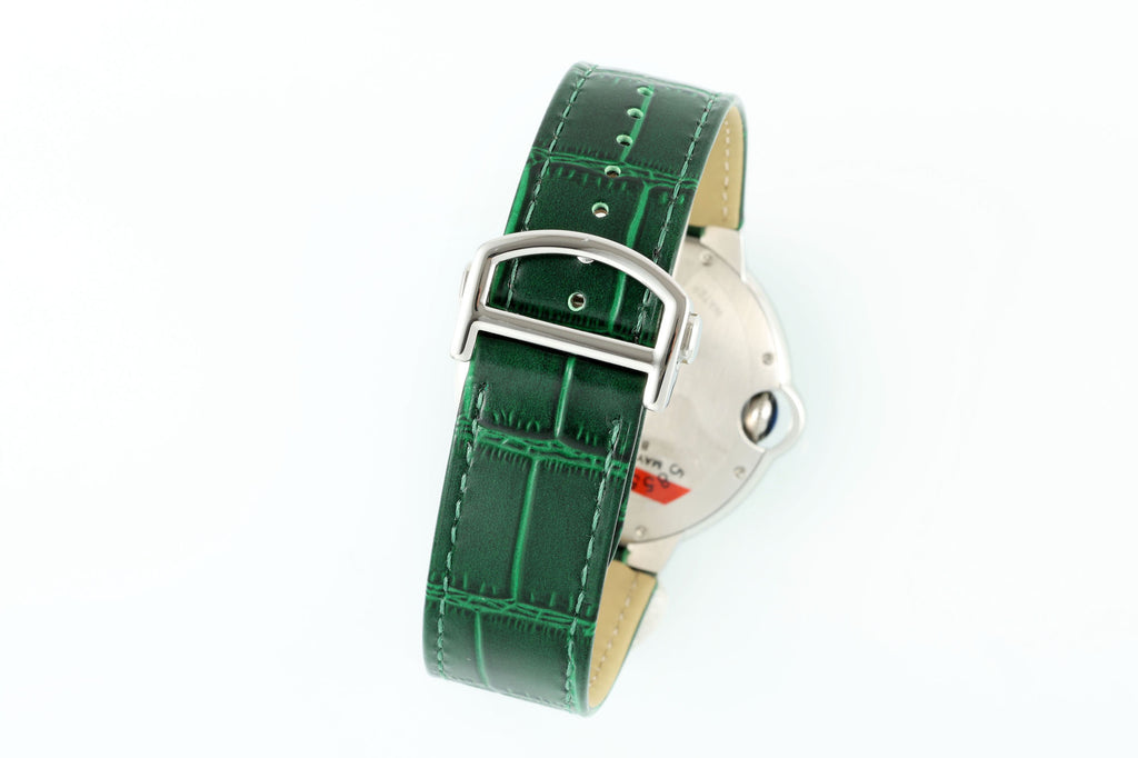 까르띠에 스틸 발롱블루 40mm 그린