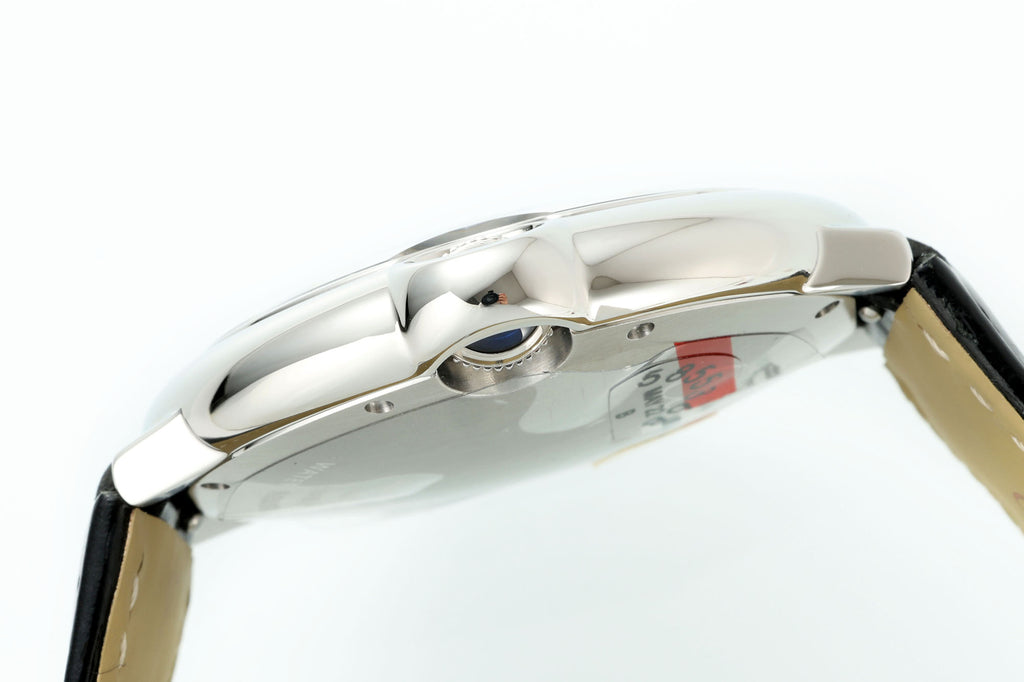 까르띠에 발롱 블루 42mm 블루 레더