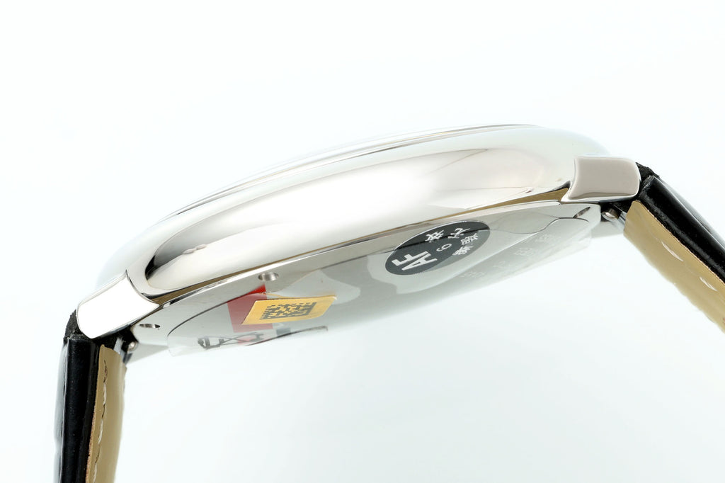 까르띠에 발롱 블루 42mm 블랙 레더