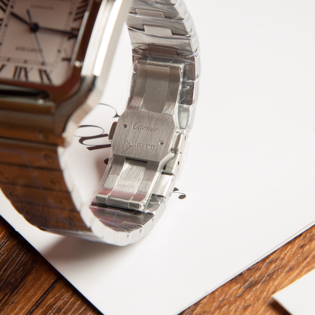 까르띠에 스틸 산토스 39.8mm