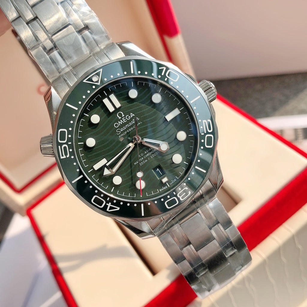 오메가 씨마스터 다이버 300 그린 시계 42mm 초록
