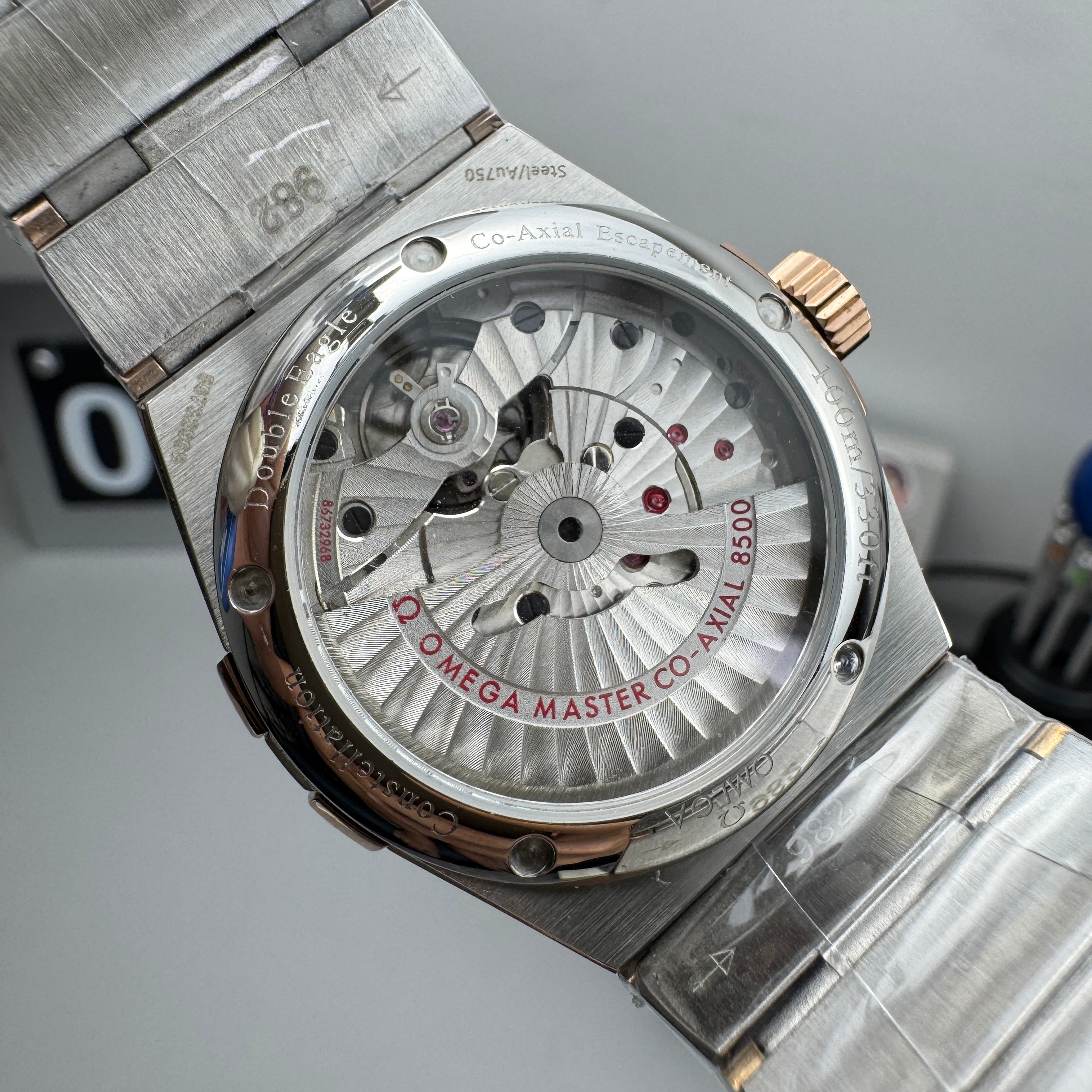 오메가 컨스텔레이션 청판 콤비 시계 38mm 컨스 콤비