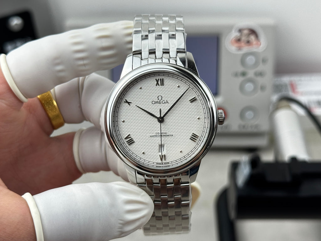 오메가 드 빌 프레스티지 마스터 크로노미터 40mm 실버