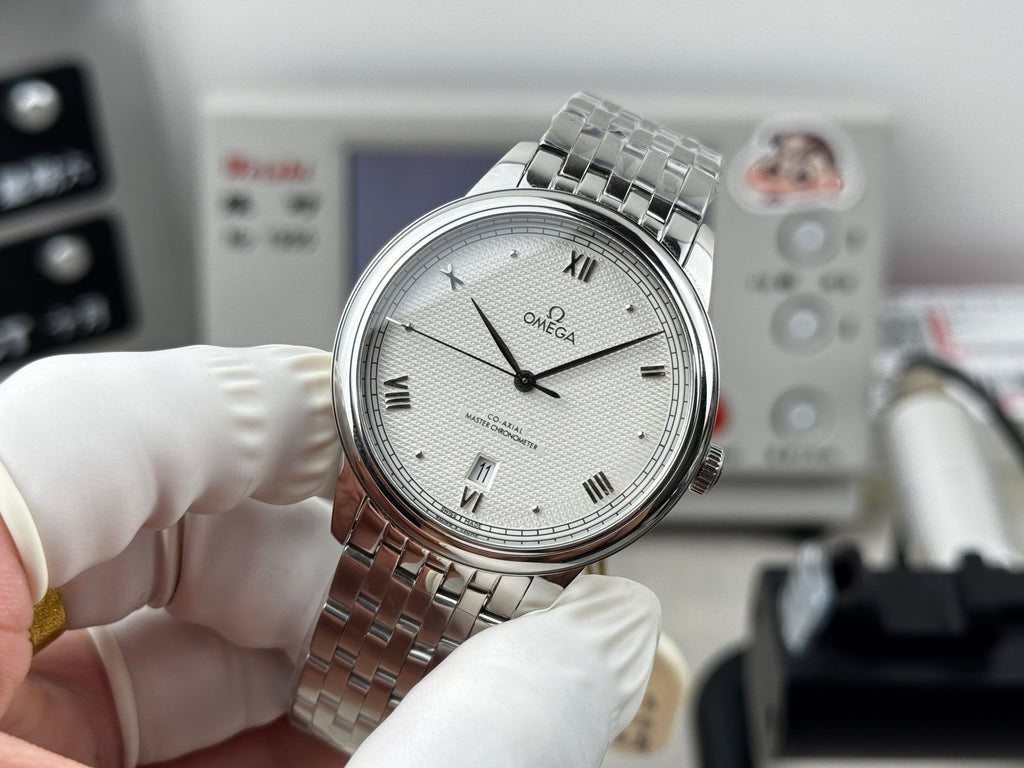오메가 드 빌 프레스티지 마스터 크로노미터 40mm 실버