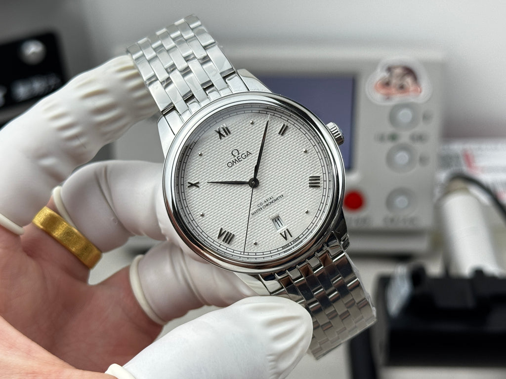 오메가 드 빌 프레스티지 마스터 크로노미터 40mm 실버