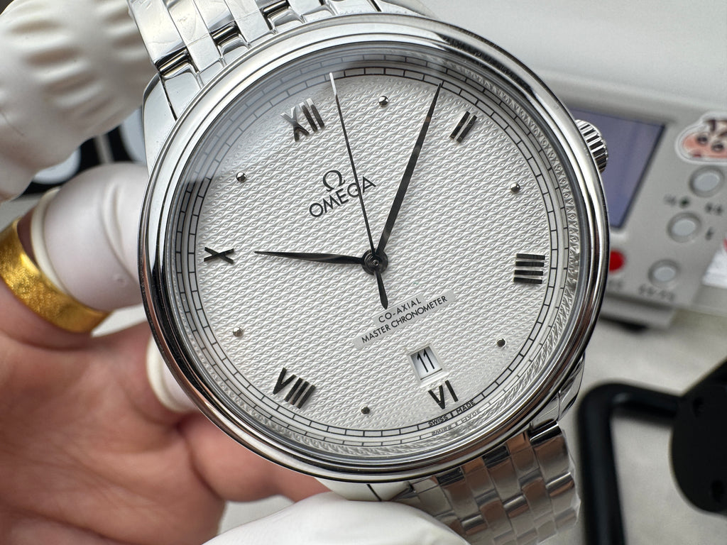 오메가 드 빌 프레스티지 마스터 크로노미터 40mm 실버