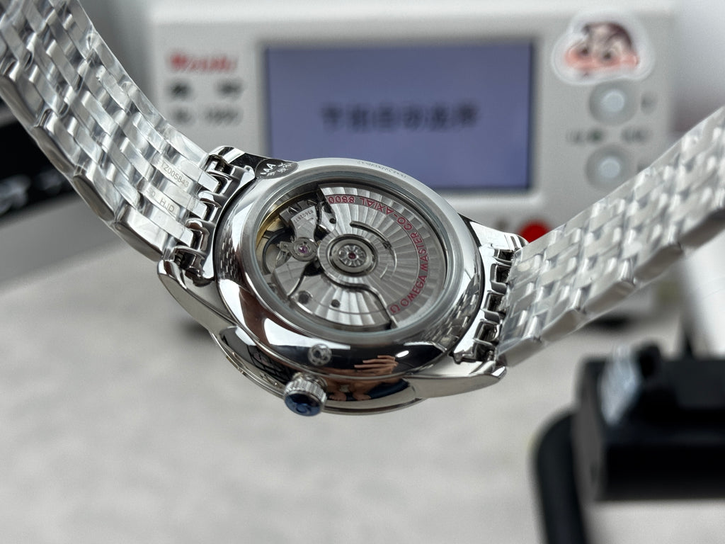 오메가 드 빌 프레스티지 마스터 크로노미터 40mm 실버